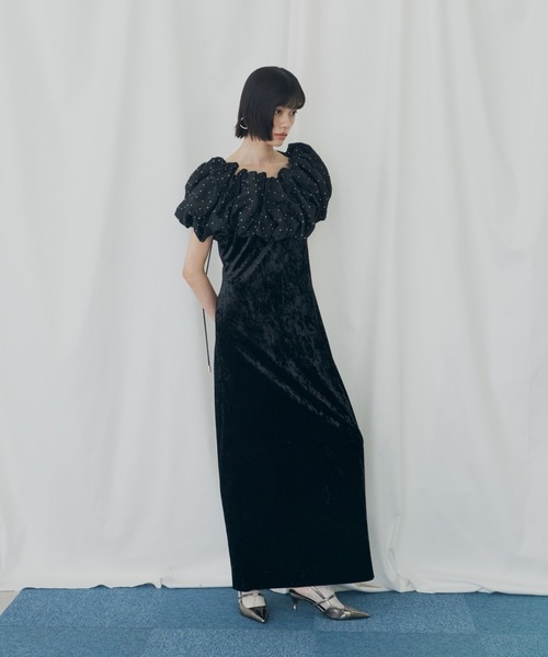 ANDRESD カーディガン 夏 半袖 クラウドライクバルーントップス