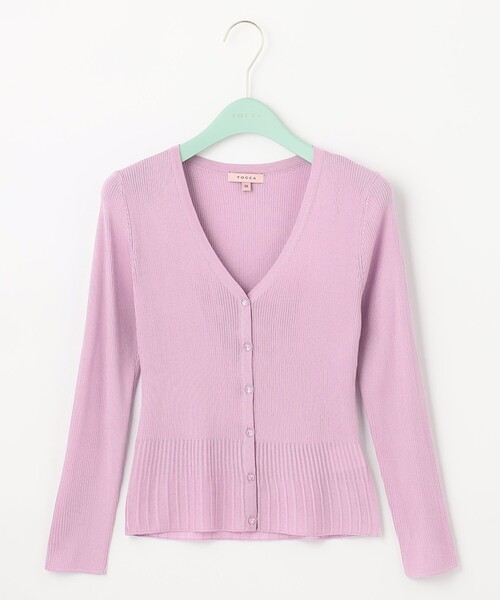 TOCCA 「TOCCA」 ニットカーディガン X-SMALL ネイビー