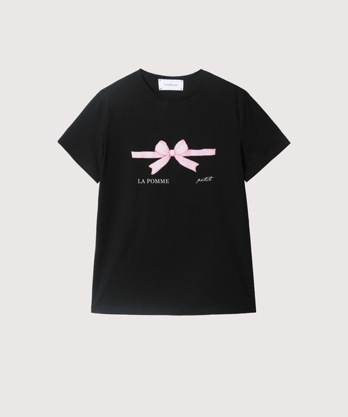 tシャツ PETIT Bow Silhouette T レディース