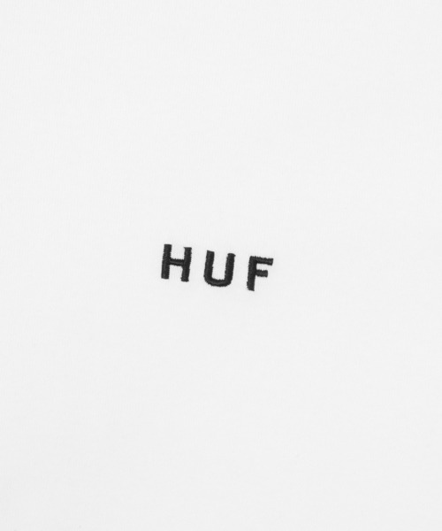 「HUF」 長(zhǎng)袖Tシャツ MEDIUM ホワイト メンズ