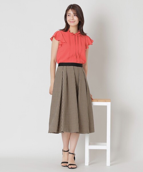 TO BE CHIC スカート ギンガムチェック : ZOZOTOWN Yahoo!店