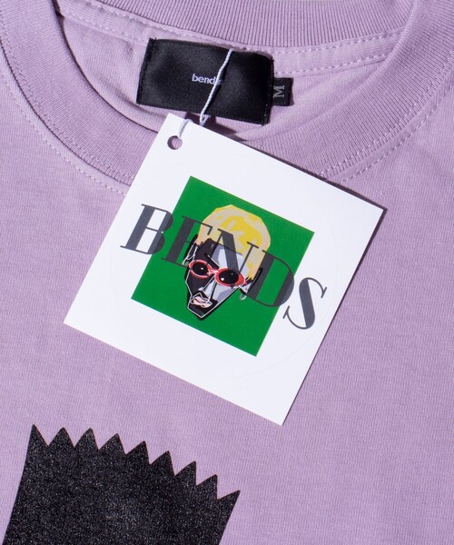 「bend(s)」 長袖Tシャツ M ホワイト メンズ