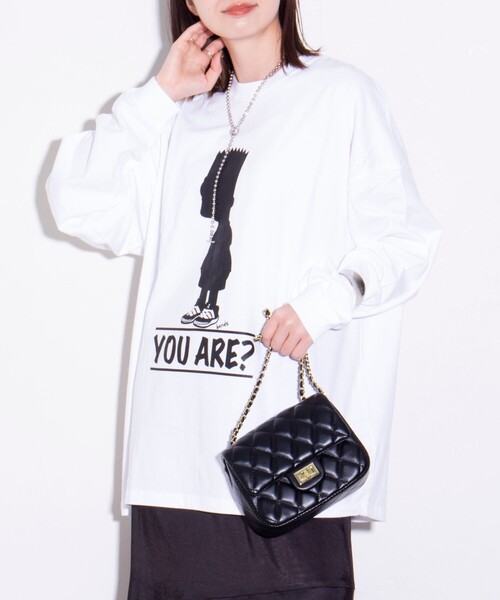「bend(s)」 長袖Tシャツ M ホワイト メンズ