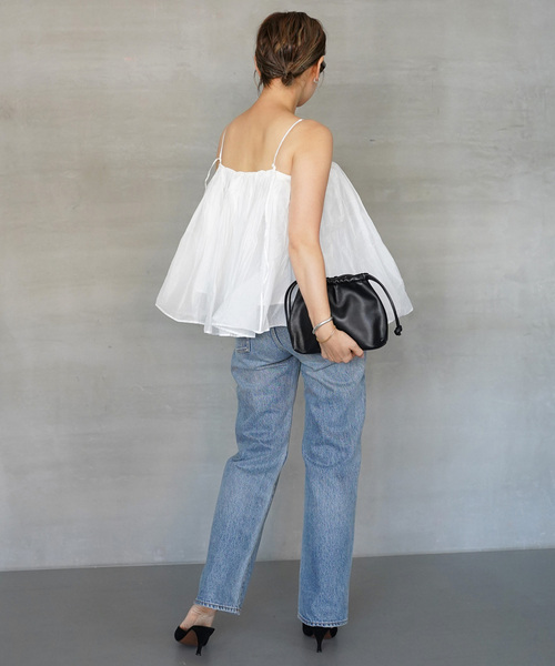 Deuxieme Classe Straight ジーンズ 36 Deuxieme Classe パンツ Straight ジーンズ レディース