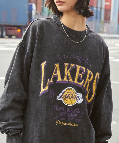 NBA tシャツ NBA/エヌビーエー 別注 チームロゴ刺繍/プリント