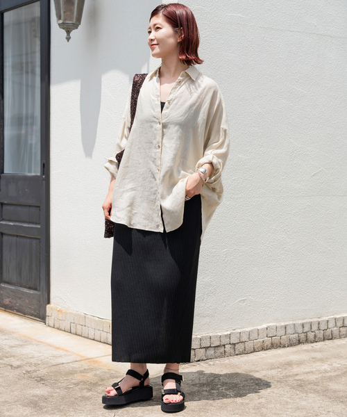 「Spick & Span」 ロングスカート 36 ブラック レディース_画像4