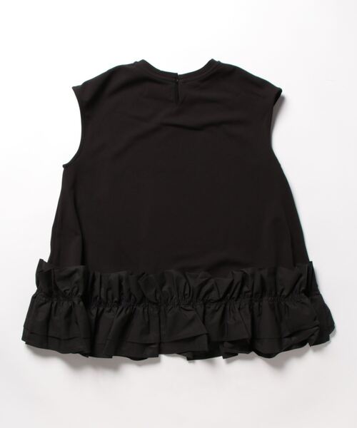 「DONOBAN」 ノースリーブトップス F ブラック レディース_画像6