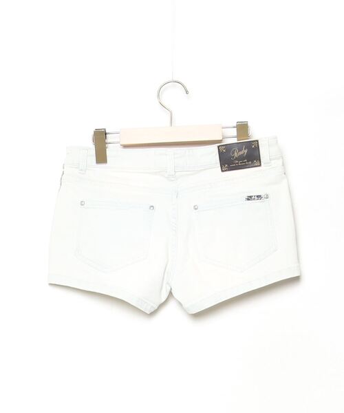 「Rady」 ビジューデニムショートパンツ M ブルー レディース