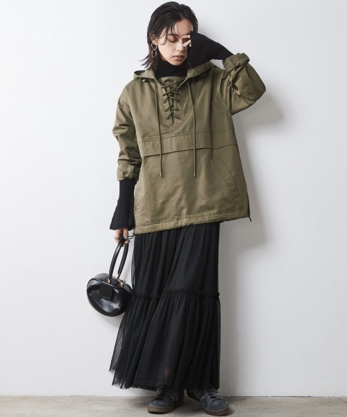 「CHIC STYLE」 タートルネックニット L ブラック レディース_画像6