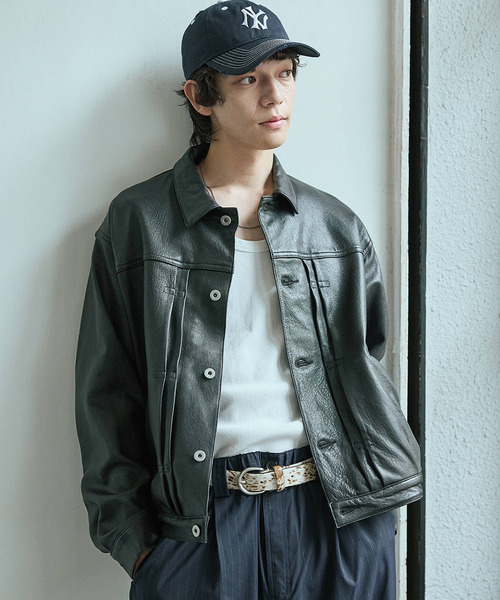 JOURNAL STANDARD NZ ラムレザー トラッカージャケット ジャーナルスタンダード JOURNAL STANDARD 《予約》NZ
