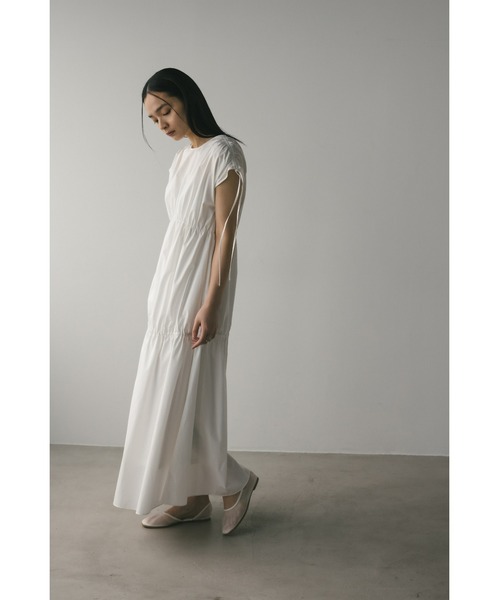 「STYLEMIXER」 半袖ワンピース MEDIUM ホワイト レディース_画像3