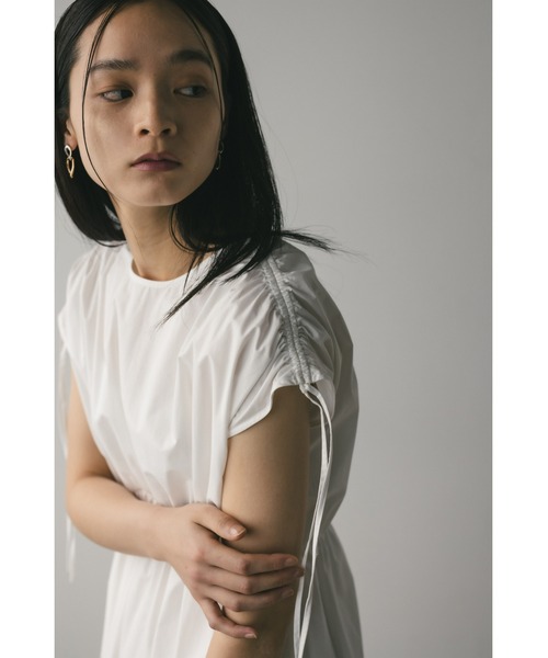 「STYLEMIXER」 半袖ワンピース MEDIUM ホワイト レディース_画像6