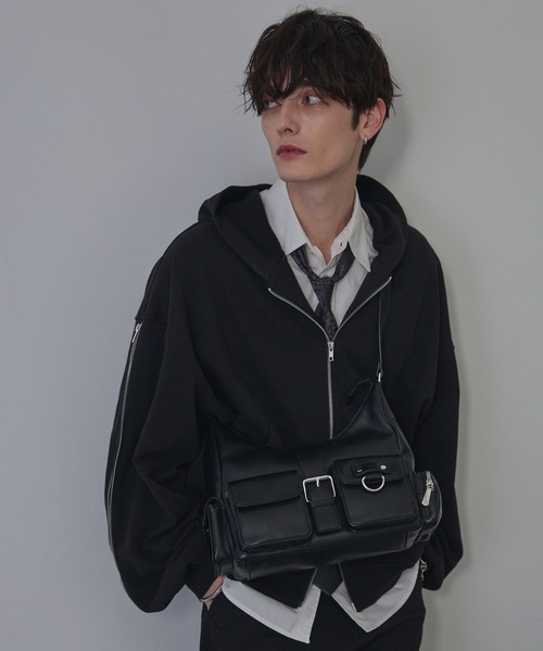 ANEDIST（アンディスト） ショルダーバッグ half moon multi pocket