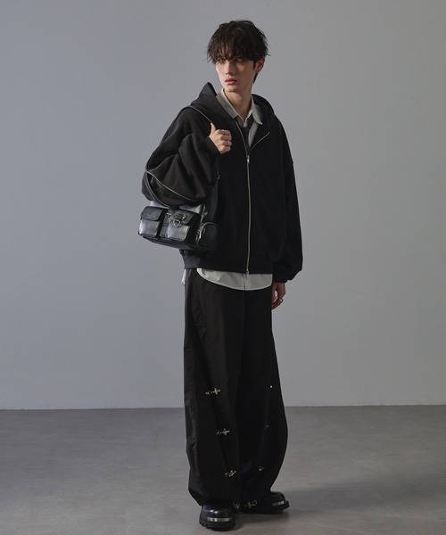 ANEDIST（アンディスト） ショルダーバッグ half moon multi pocket