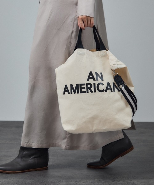 AMERICANA（アメリカーナ） トートバッグ for SALON」2WAYトートバッグ