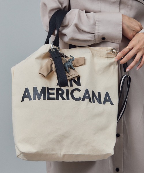 AMERICANA（アメリカーナ） トートバッグ for SALON」2WAYトートバッグ