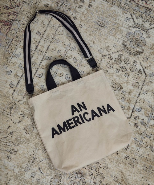 AMERICANA（アメリカーナ） トートバッグ for SALON」2WAYトートバッグ