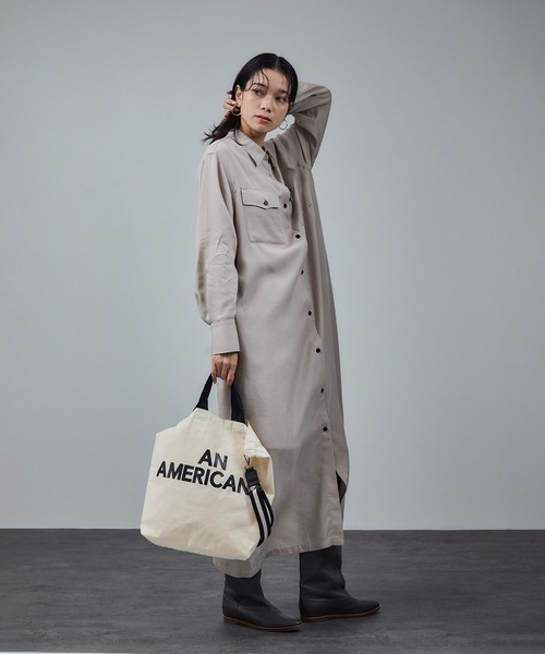 AMERICANA（アメリカーナ） トートバッグ for SALON」2WAYトートバッグ
