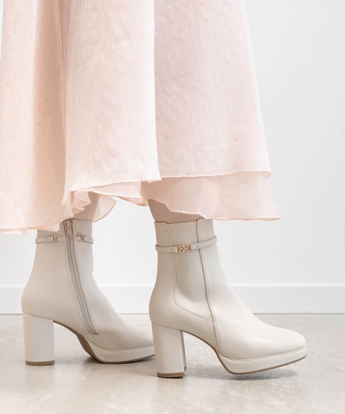 RANDA（ランダ） ブーツ 晴雨兼用 2WAY サイドゴアヒールアップ