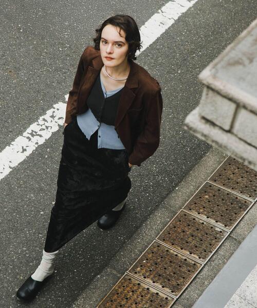 SENSE OF PLACE by URBAN RESEARCH スカート FLペンシルスカート