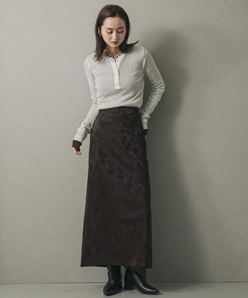SENSE OF PLACE by URBAN RESEARCH スカート FLペンシルスカート