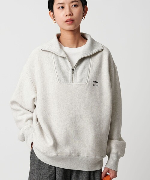 CITEN（シテン） トレーナー スウェット 「CITEN」リバースハーフ