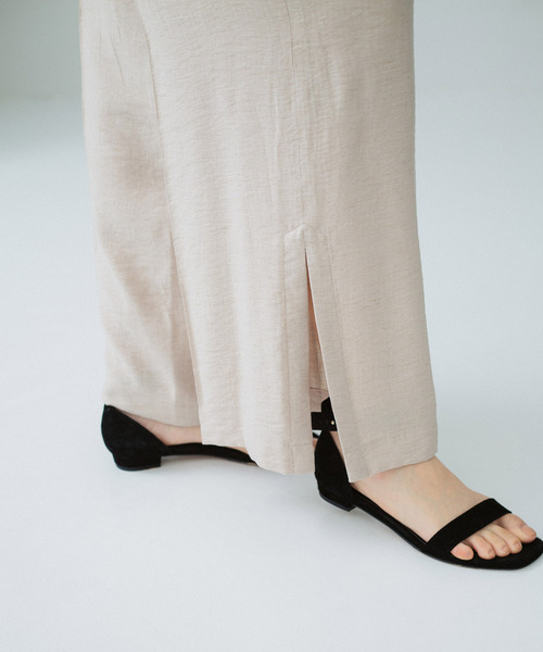 「PUBLIC TOKYO」 パンツ 1 ベージュ レディース_画像4