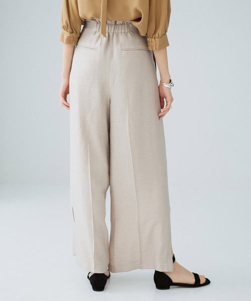 「PUBLIC TOKYO」 パンツ 1 ベージュ レディース_画像6