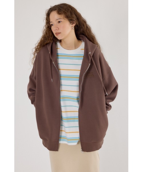 ♡ 新品 ♡ MEDOC パーカーブラウン RODEO CROWNS WIDE BOWL（ロデオクラウンズワイドボウル） パーカー