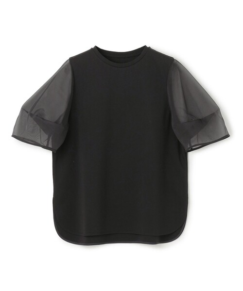 「UNFILO」 半袖カットソー LARGE ブラック レディース_画像8