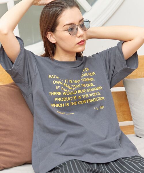 「FFEIN」 半袖Tシャツ LARGE ブラック メンズ_画像3