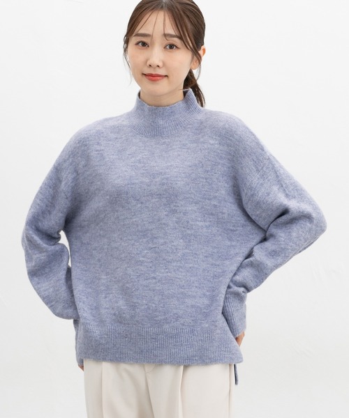 Honeys（ハニーズ） タートルネック ニット セーター 「軽ふわっニット