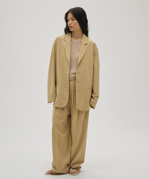 TODAYFUL ベージュ テーラードジャケット サイズ38 TODAYFUL ジャケット テーラードジャケット Dry Touch Rough Jacket