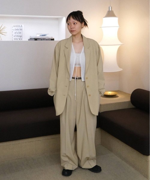 TODAYFUL テーラードジャケット ベージュ　38 TODAYFUL ジャケット テーラードジャケット Boyfriend Linen Jacket