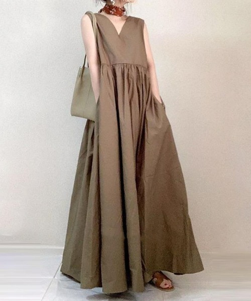 sakishimatokyo ノースリーブワンピース FREE ブラック レディース