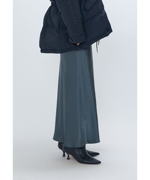 1er Arrondissement ロング スカート ヴィンテージサテンスカート
