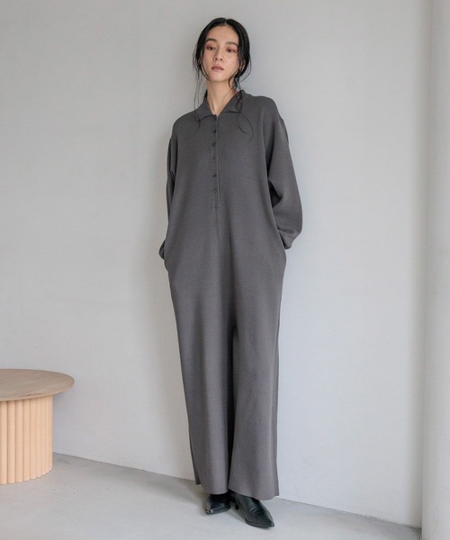 LOWRYS FARM（ローリーズファーム） オールインワン ニットジャンプ