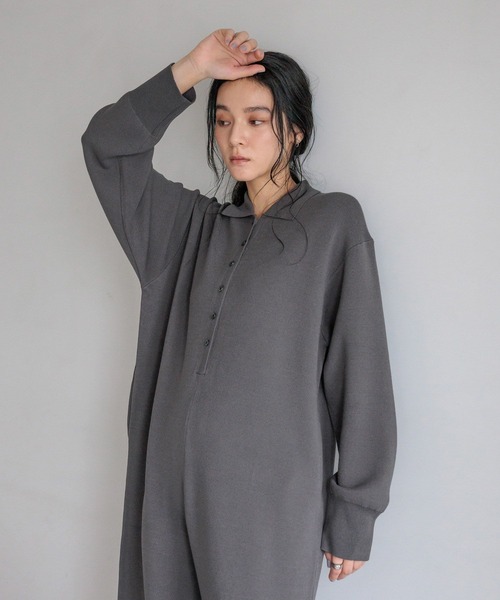 LOWRYS FARM（ローリーズファーム） オールインワン ニットジャンプ