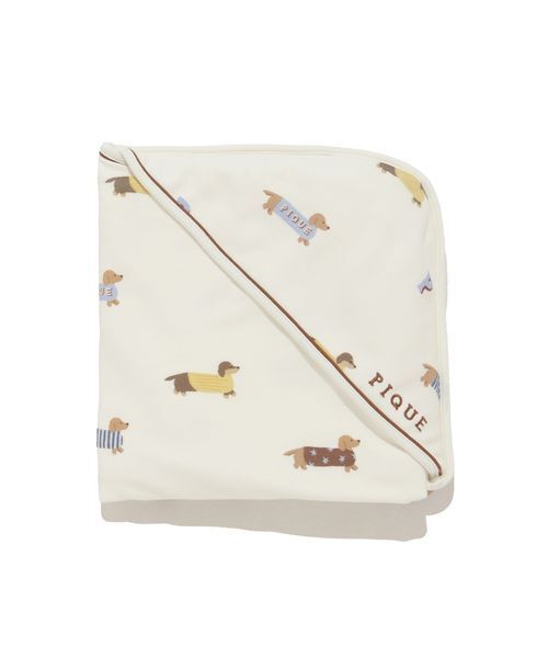 gelato pique（ジェラートピケ） ベビー 「BABY」ダックスフンド柄