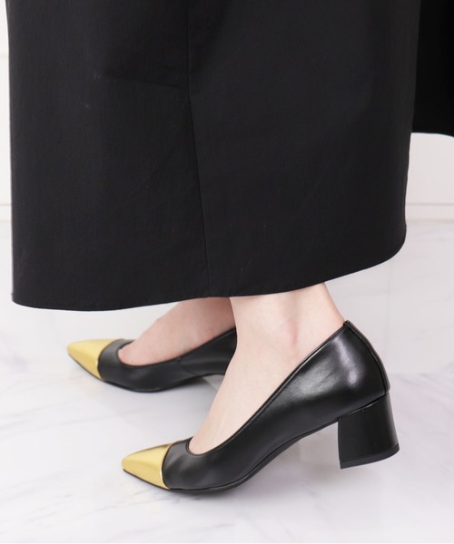 「artemis by DIANA」 パンプス 22.0cm アイボリー レディース_画像3