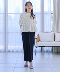 マタニティ ストレッチツイルタイトめスカート(...の詳細画像3