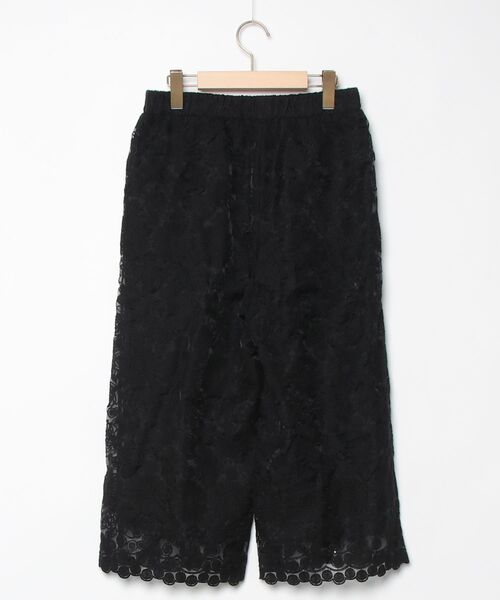 「CAWAII」 イージーパンツ 150 ブラック レディース_画像2