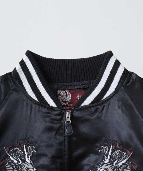 Ace（エース） スカジャン LL ブラック系その他 メンズ : ZOZOTOWN