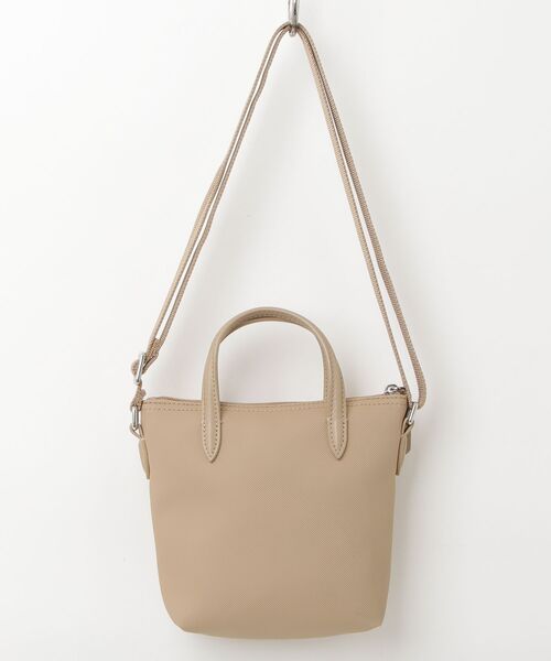 LACOSTE（ラコステ） 2WAYバッグ FREE ベージュ レディース : ZOZOTOWN