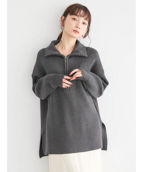 「AMERICAN HOLIC」 長袖ニット M オレンジ レディース_画像3