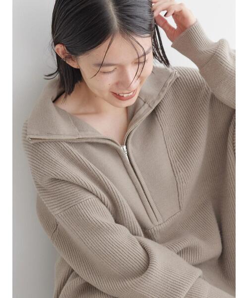 「AMERICAN HOLIC」 長袖ニット M オレンジ レディース_画像4