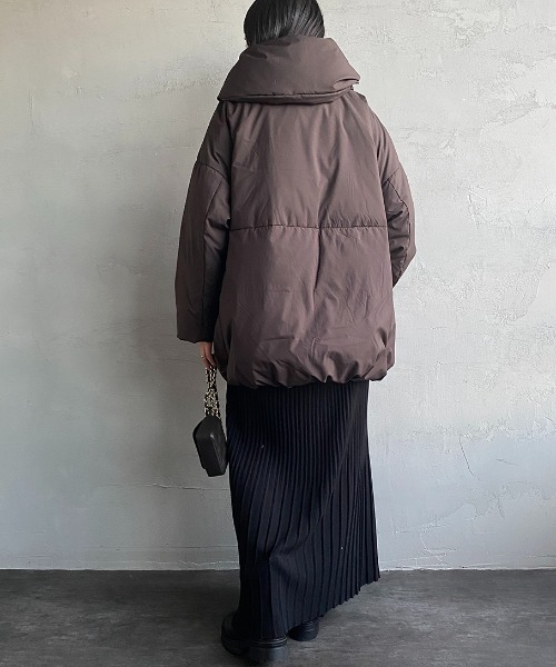 mizuiroind（ミズイロインド） ダウンジャケット F ブラック