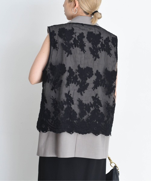 Eimee Law（エイミーロウ） ベスト FREE グレー レディース : ZOZOTOWN