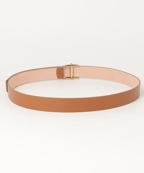 「AMBOISE」 ベルト FREE ダークブラウン レディース_画像2