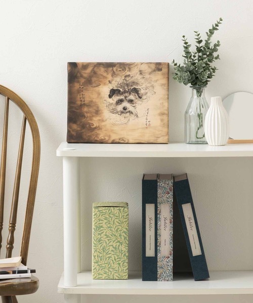 emonique（エモニーク） ポスター 犬 シュナウザー デザイン 名画